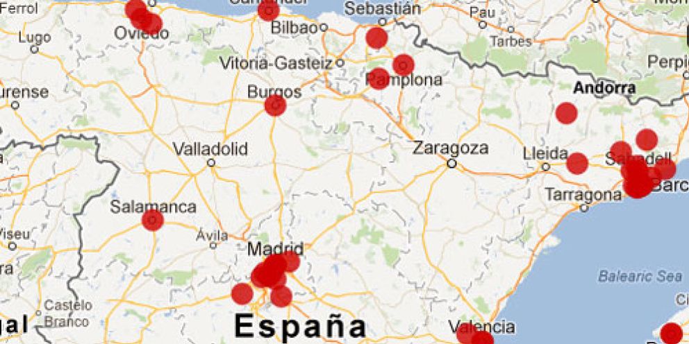 Foto: El mapa del talento deportivo español