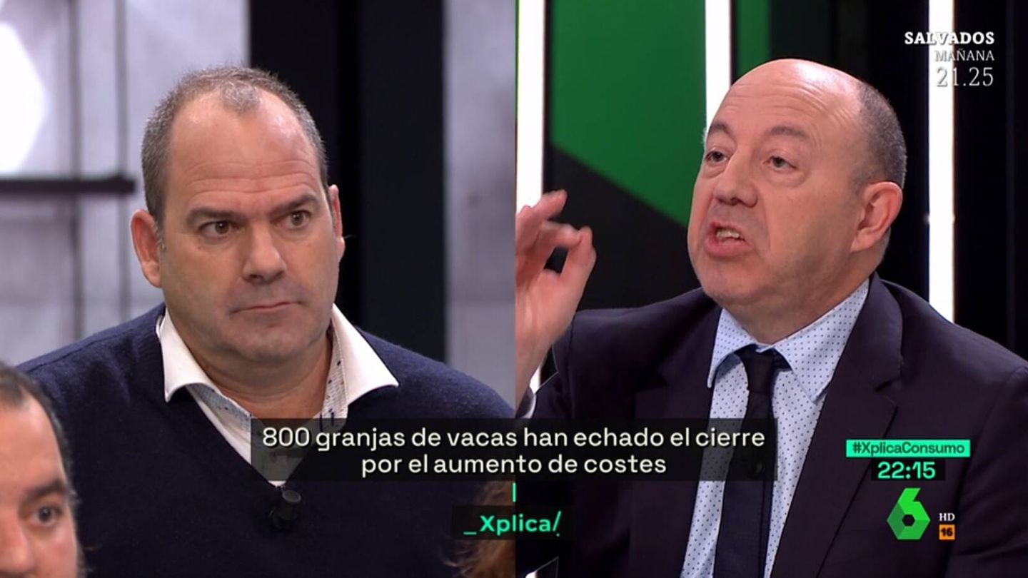 Eugenio de la Morena y el economista Gonzalo Bernardos en 'La Sexta Xplica'. (Atresmedia)
