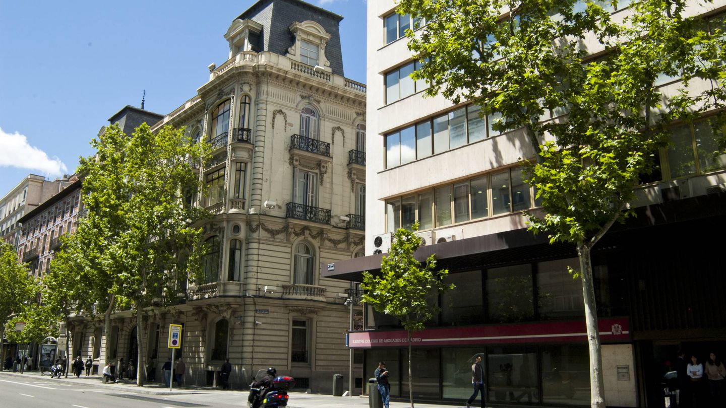 Exterior del Ilustre Colegio de Abogados de Madrid. (ICAM)