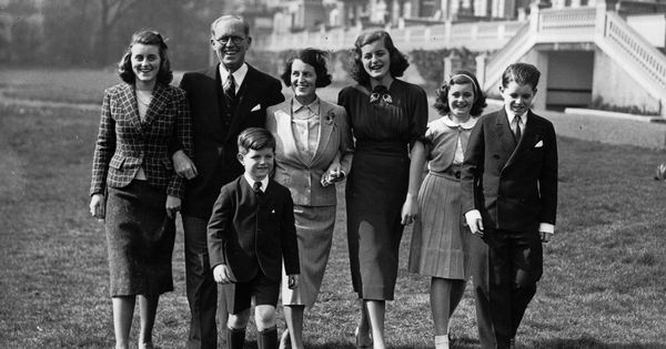 Foto: La familia Kennedy, fotografiada en Londres. (Getty)