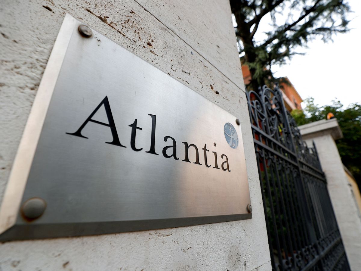 Foto: Logo de Atlantia. (Reuters/Guglielmo Mangiapane)