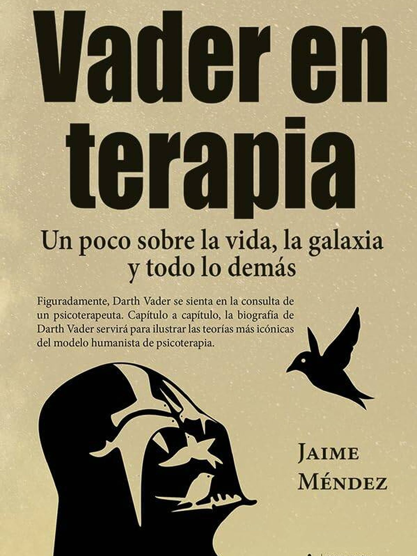 Portada de 'Vader en terapia', de Jaime Méndez. 