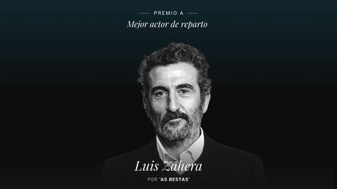 Luis Zahera, ganador del premio Goya 2023 a mejor actor de reparto