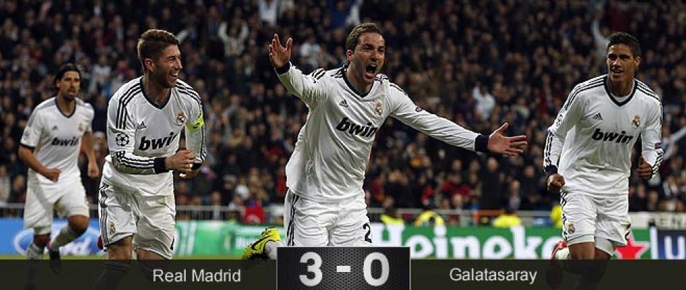 Foto: El Real Madrid toca las semifinales tras ganar sin despeinarse a un decepcionante Galatasaray