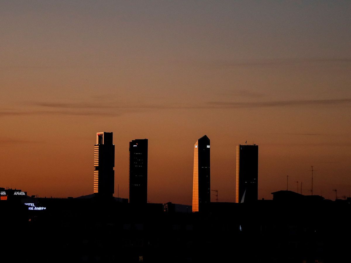 Foto: Las Cuatro Torres de Madrid. (Reuters/Paul Hanna)