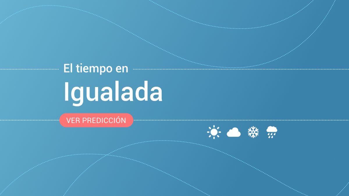 El tiempo en Igualada: previsión meteorológica de hoy, jueves 14 de noviembre