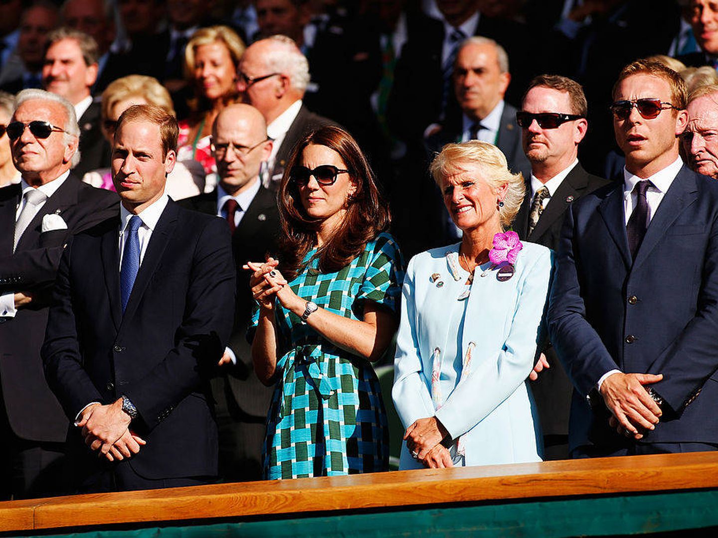 Los duques de Cambridge, en 2014. (Getty)