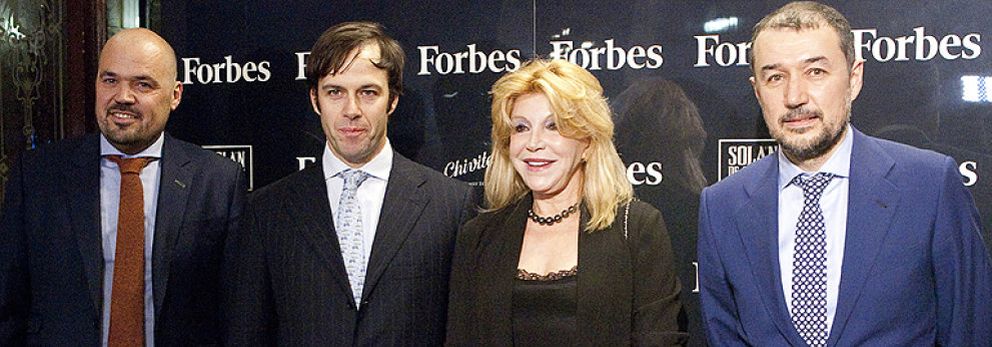 Foto: La baronesa Thyssen, Entrecanales y Samaranch apadrinan el lanzamiento de 'Forbes' en España