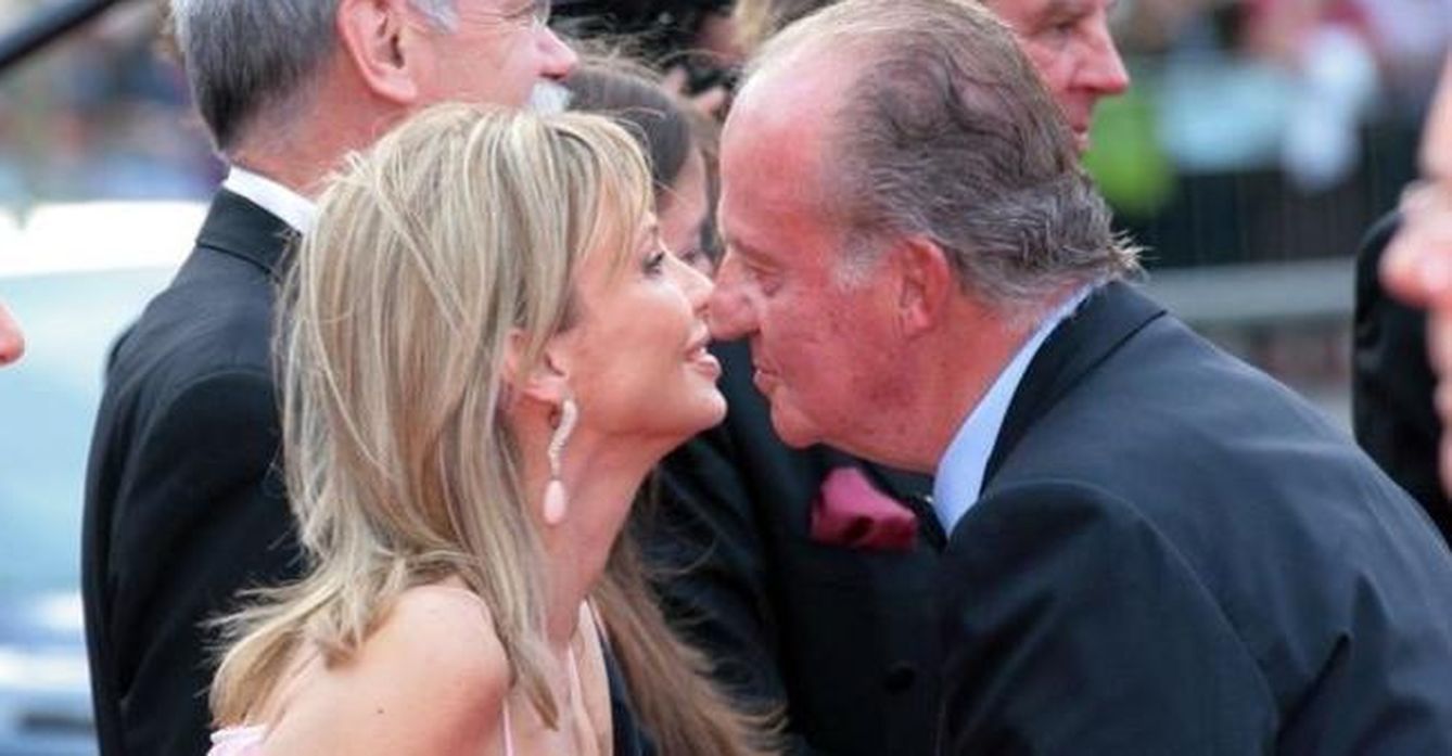El Rey don Juan Carlos junto a la princesa Corinna