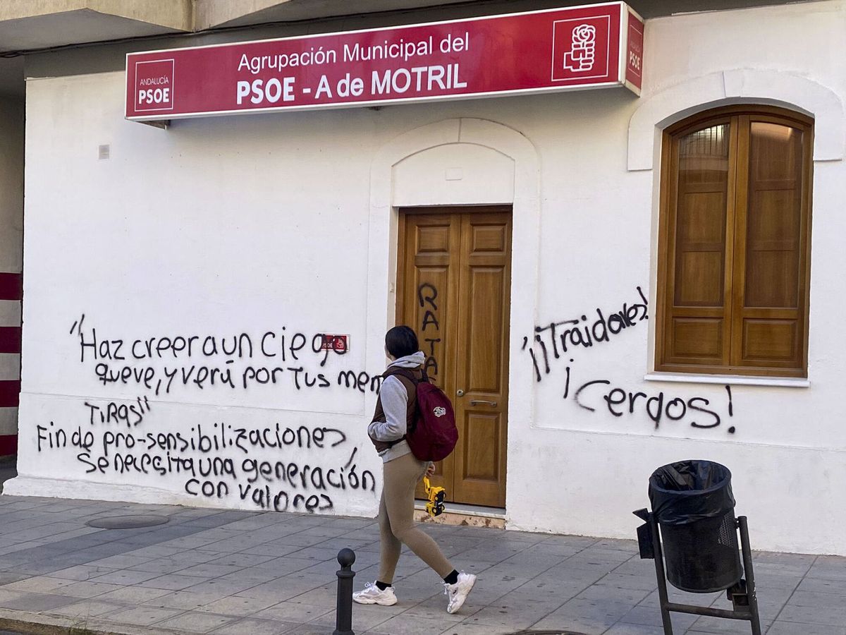 Foto: El PSOE ha recibido amenazas en otras partes de España. (EFE/Alba Feixas)
