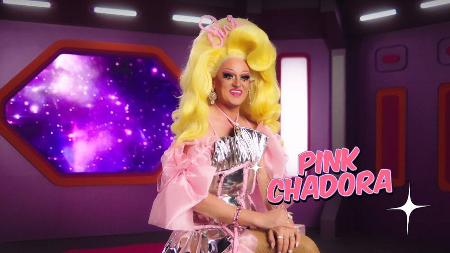 Pink Chadora en 'Drag Race España 3'. (Atresmedia)