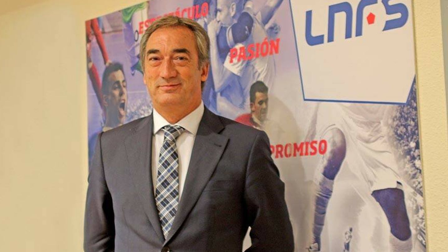 Javier Lozano, presidente de la Liga Nacional de Fútbol Sala. (LNFS)