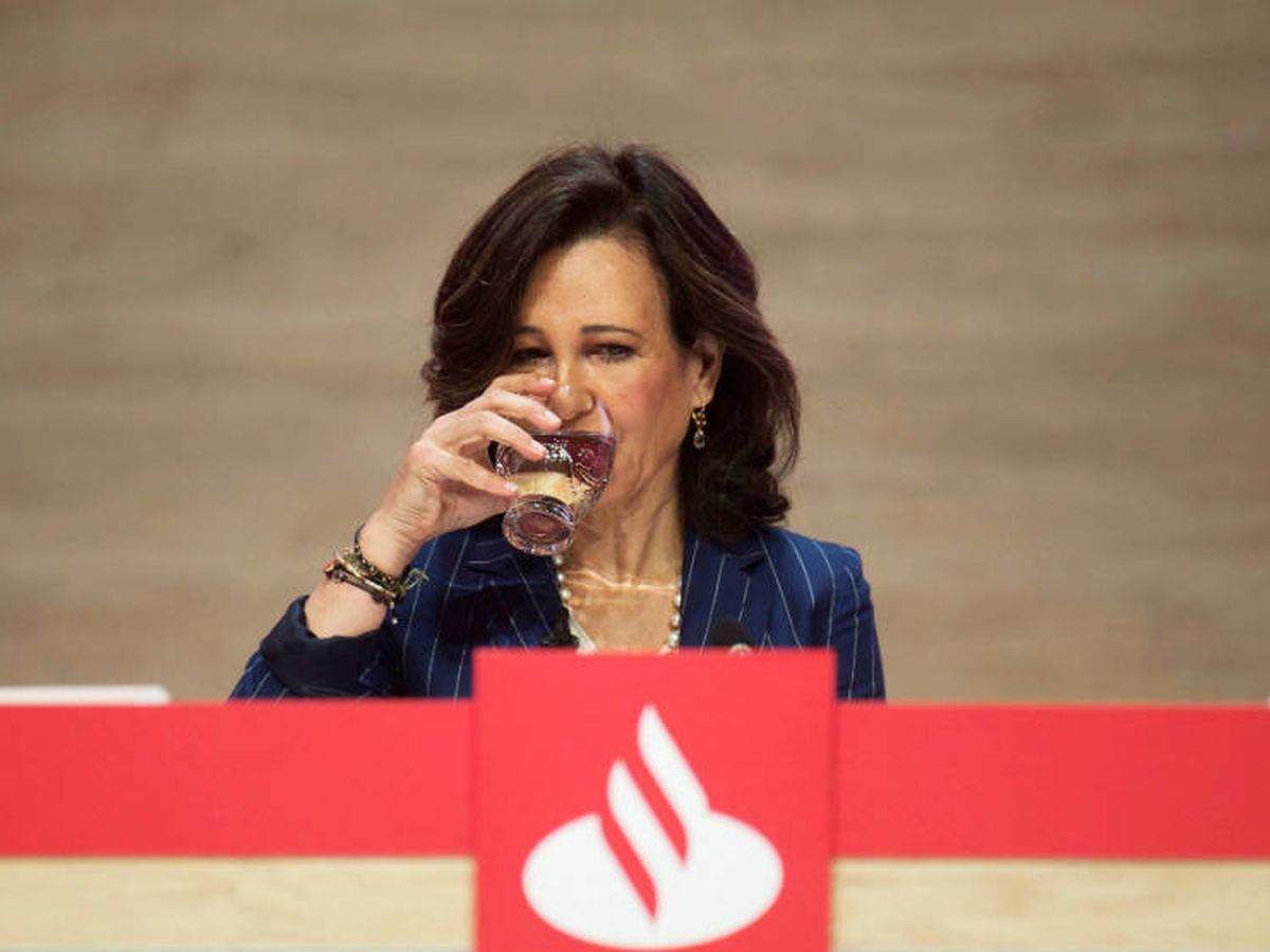 Foto: La presidenta de Banco Santander, Ana Botín. (EFE)