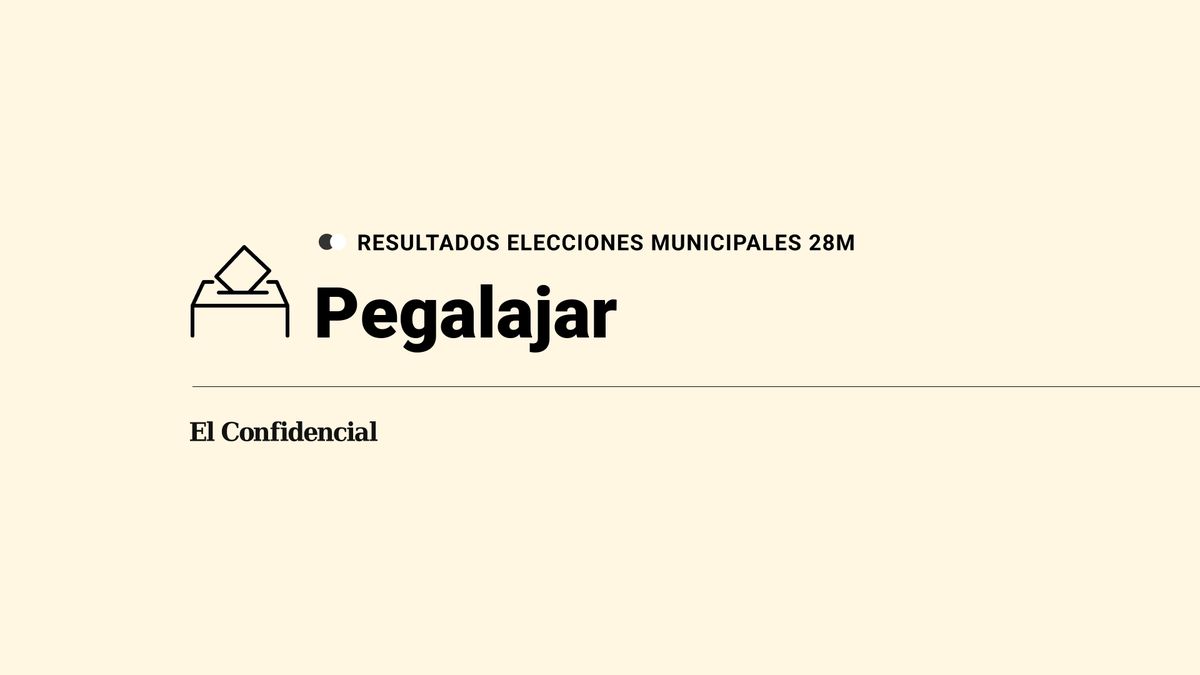 Resultados y escrutinio en Pegalajar de las elecciones del 28 de mayo del 2023: última hora en directo