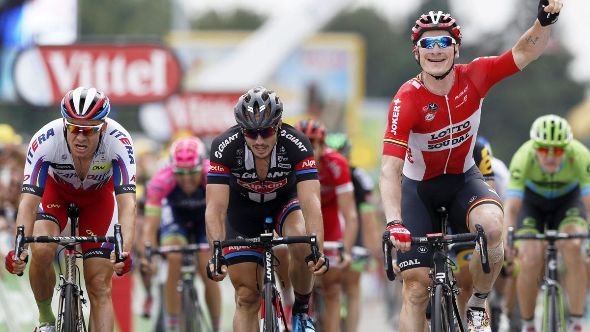 Greipel es el rey del sprint de este Tour de Francia con su tercera etapa