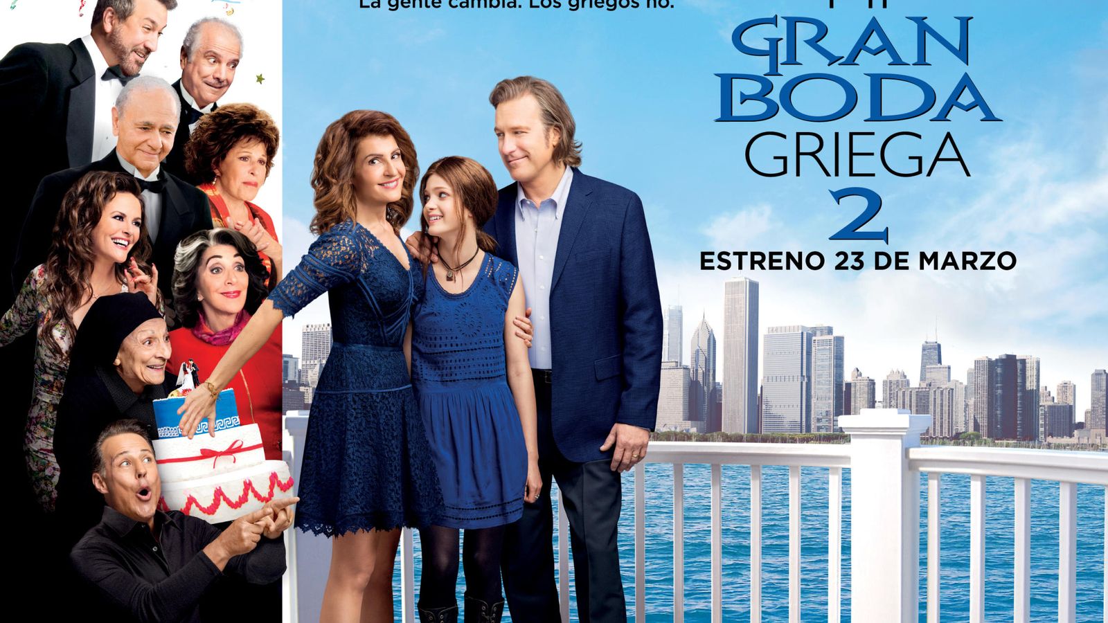 Foto: El cartel de la película 'Mi gran boda griega 2'