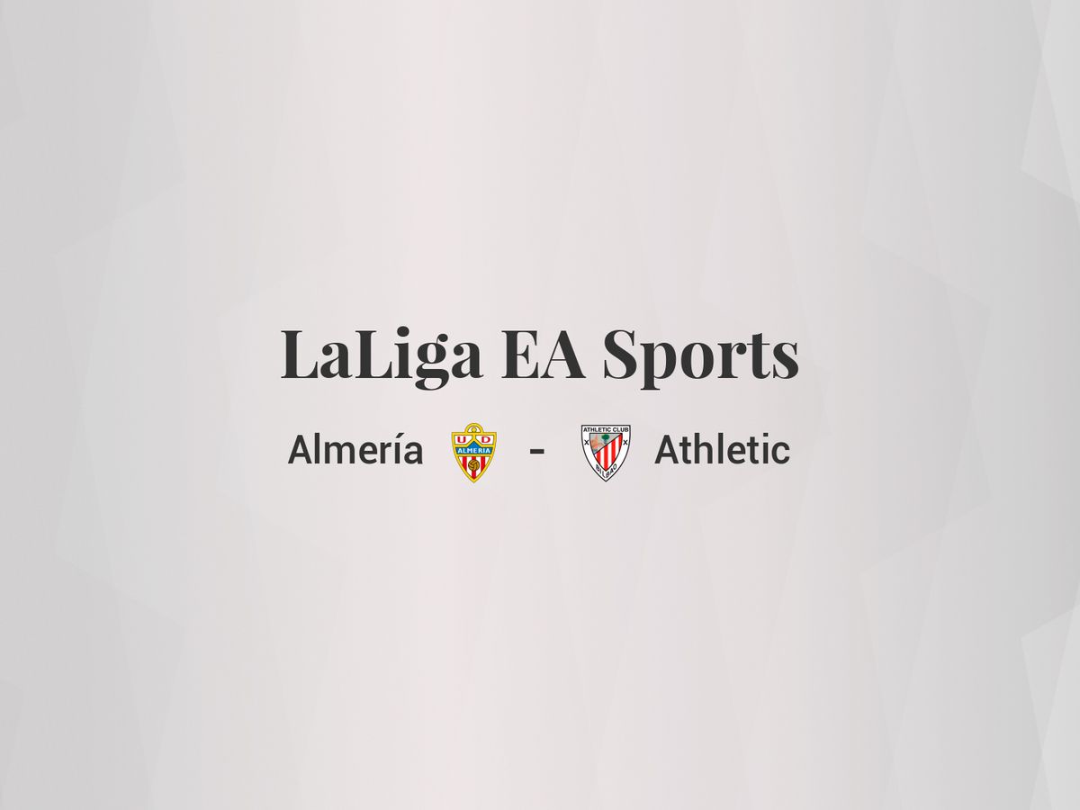 Foto: Resultados Almería - Athletic de LaLiga EA Sports (C.C./Diseño EC)