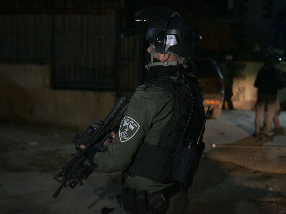 Foto: Oficiales de la Policía de Israel. (EFE/Policía de Israel)