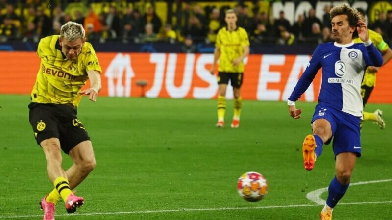 Foto de Dortmund-Atlético | Morata falla un mano a mano clarísimo (0-0)
