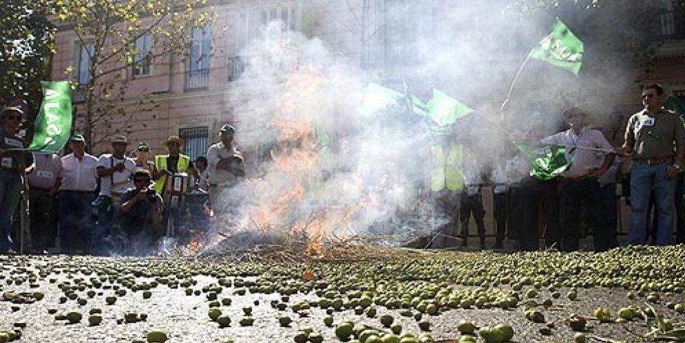 Foto: Los agricultores abren otro frente contra Griñán por el cierre de 20.000 explotaciones