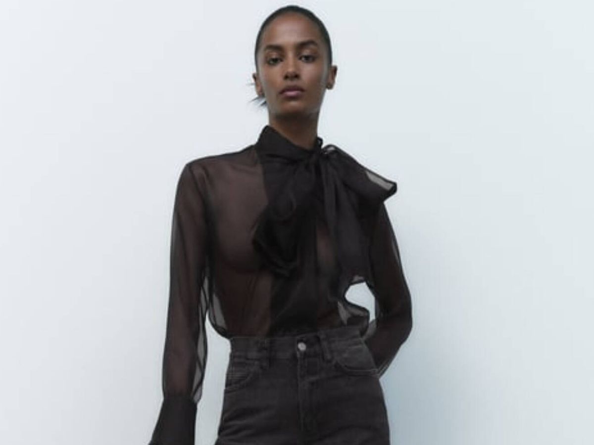 suéter Deliberar prototipo Elige tu nueva blusa de Zara por 40 euros: en blanco o en negro