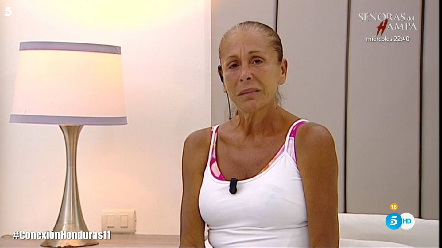Isabel Pantoja, en 'Supervivientes 2019'. (Telecinco)