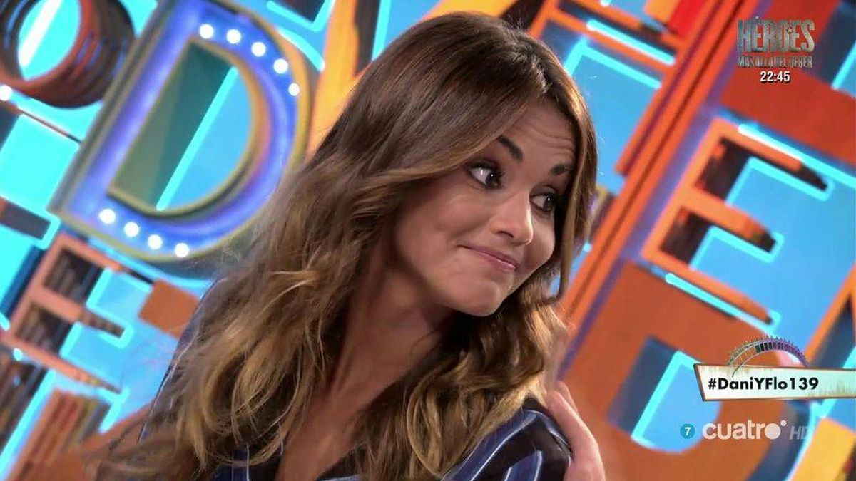 Lara Álvarez enmudece en 'Dani & Flo' cuando se habla de su ex, Fernando Alonso