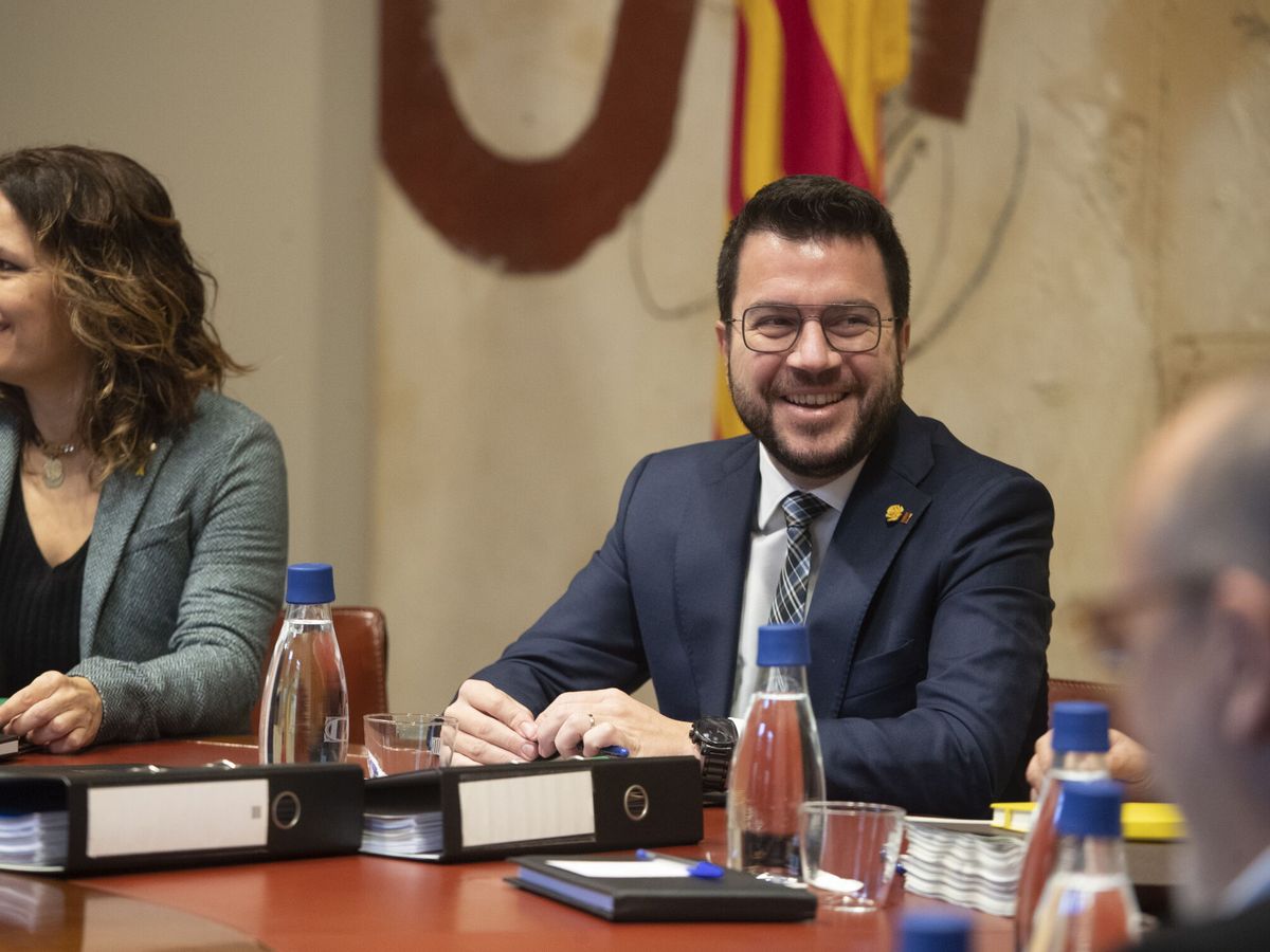 Foto: El presidente de la Generalitat, Pere Aragonès. (EFE/Marta Pérez)