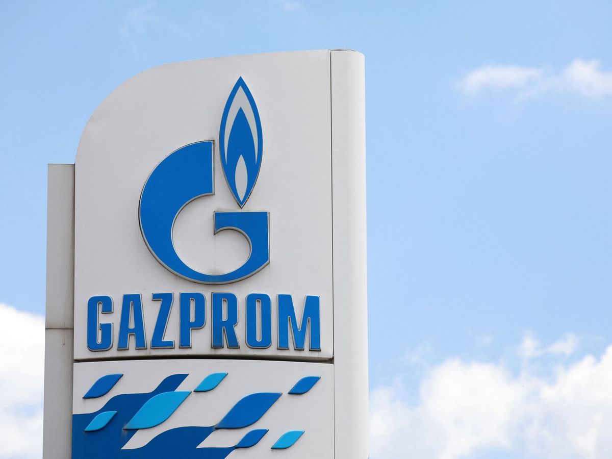 Foto: Logo de Gazprom. (Reuters/Spasiyana Sergieva) 