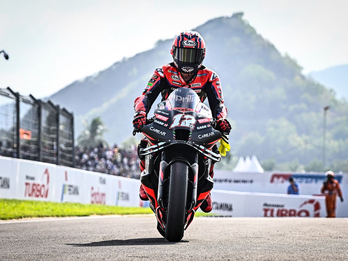 Foto: Maverick Viñales, durante el Gran Premio de MotoGP en Indonesia. (EP)