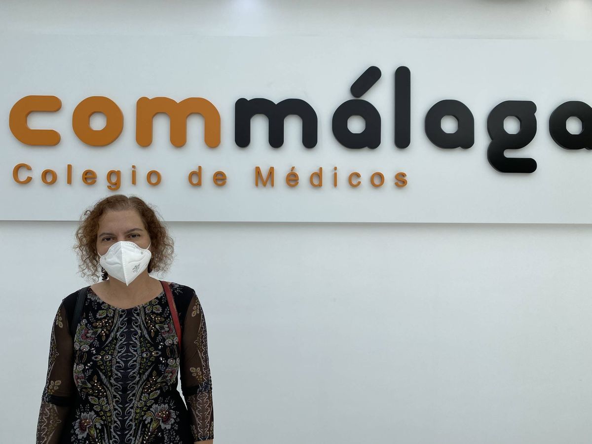 Foto: Carmen González, médico de atención primaria de Málaga. (Agustín Rivera)