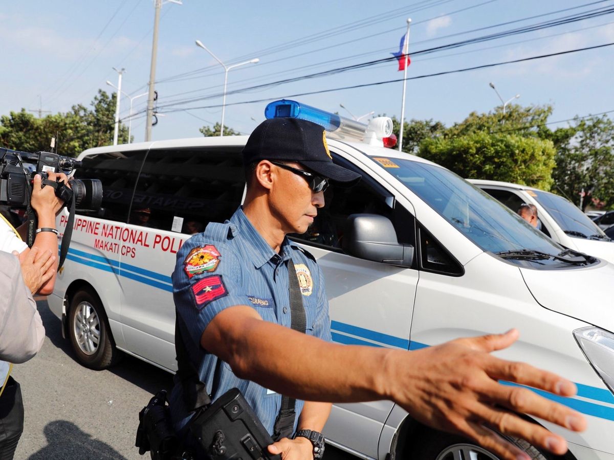 Foto: Policía de Filipinas en una imagen de archivo. (EFE/Mark Cristino)