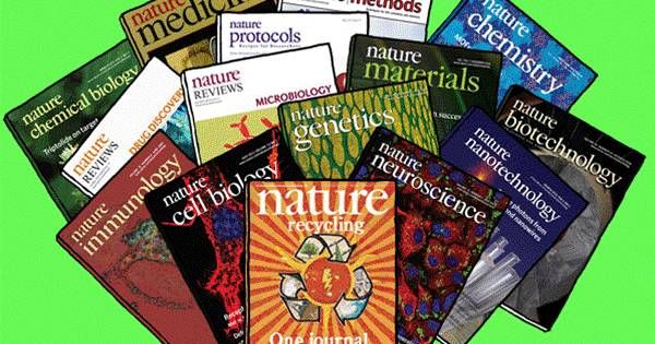 Foto: Algunas de las revistas del grupo Springer-Nature (Vadlo.com)
