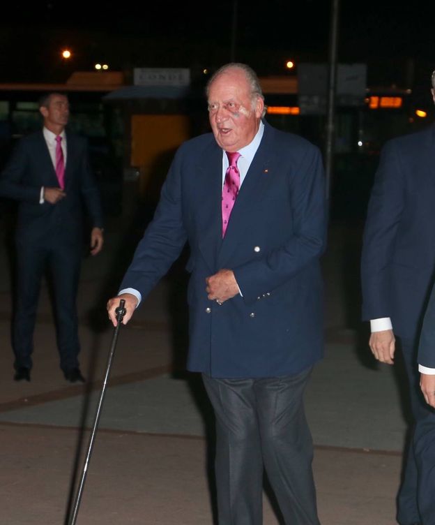 Foto: El Rey Juan Carlos llegando a Las Ventas. (Vanitatis)
