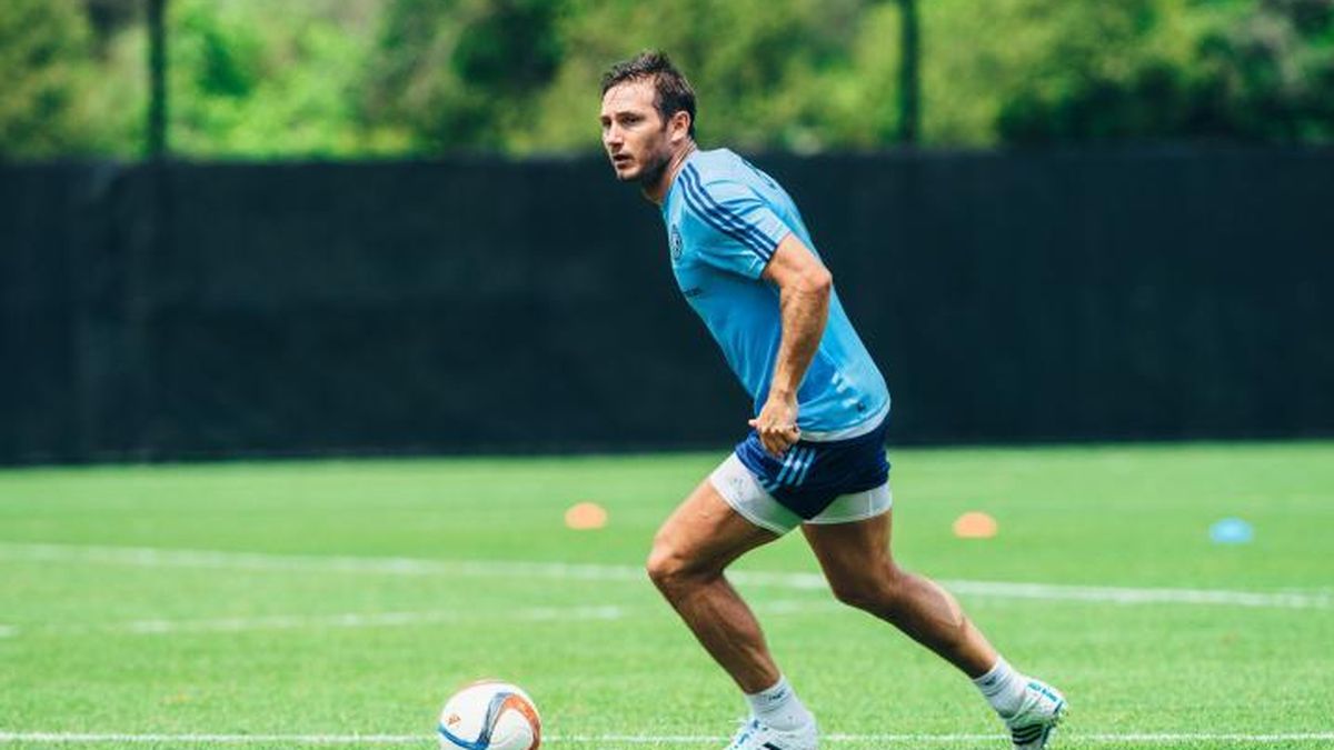 Lampard hace horas extra en Central Park para acelerar su debut en la MLS