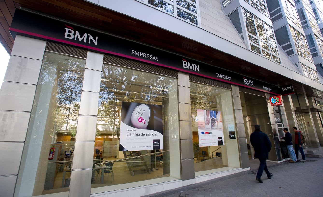 Oficinas comerciales del BMN en Madrid.