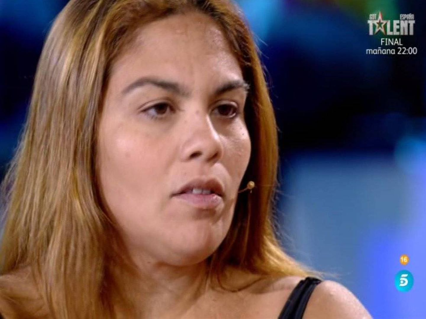 Saray Montoya, en 'Supervivientes'. (Telecinco)