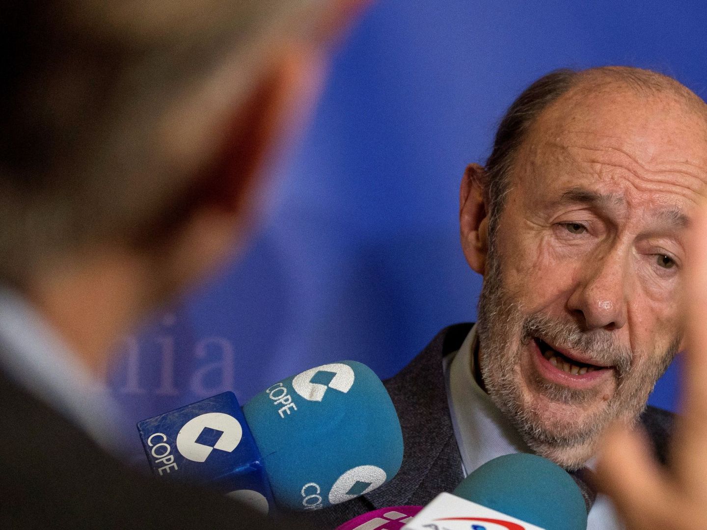 El ex secretario general del PSOE y exvicepresidente del Gobierno Alfredo Pérez Rubalcaba. (EFE)