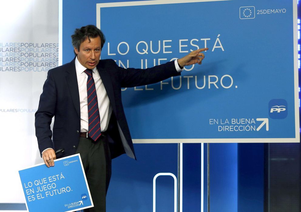 Foto: El director de campaña y vicesecretario general de Organización y Electoral del Partido Popular, Carlos Floriano. (EFE)