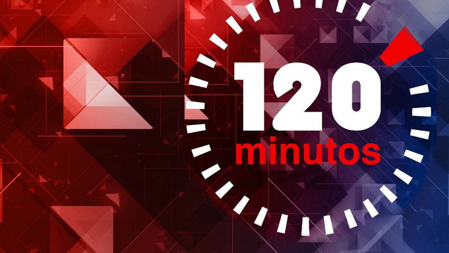 Logotipo del programa '120 minutos'.