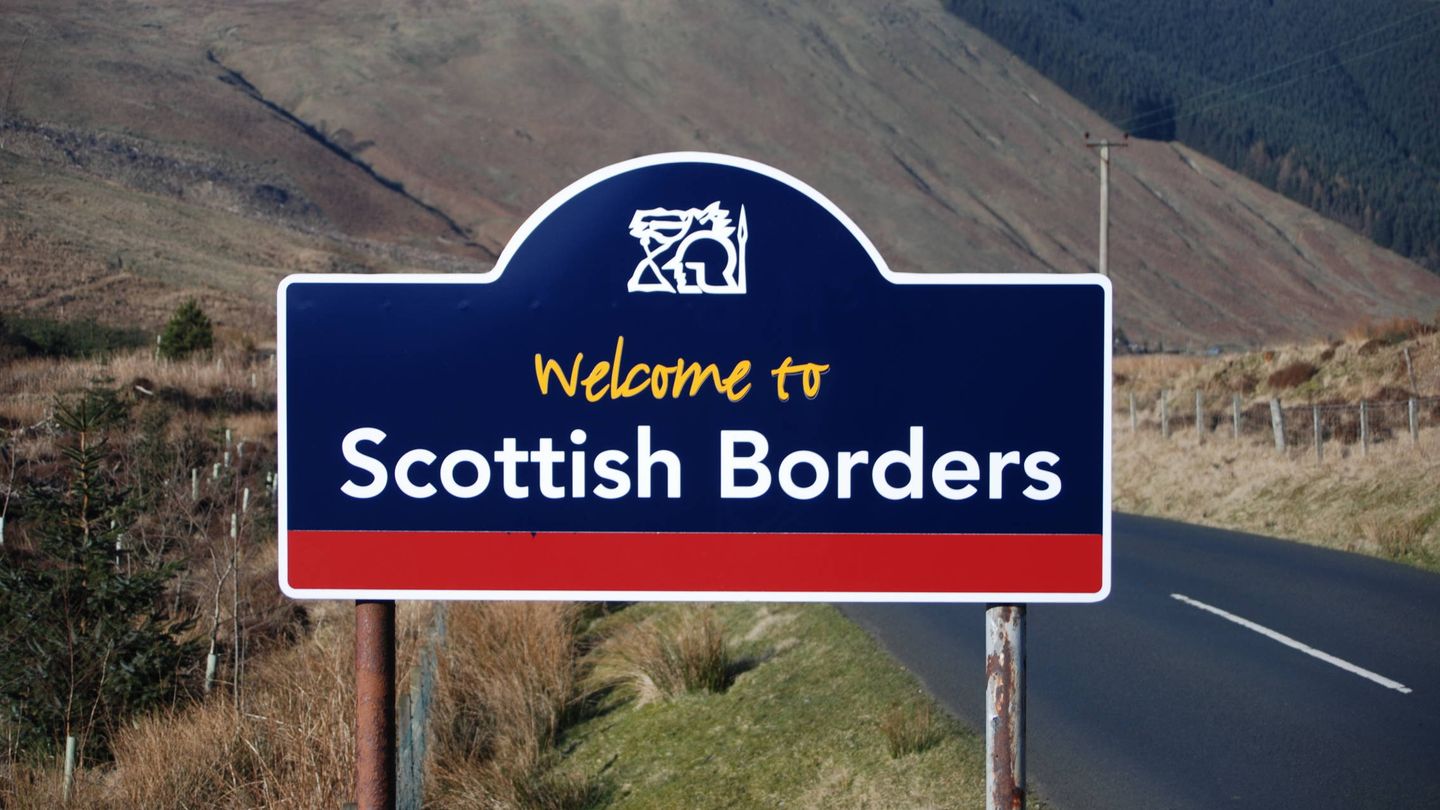 Scottish Borders, región donde se encuentra la casa 'encantada'. (CC)