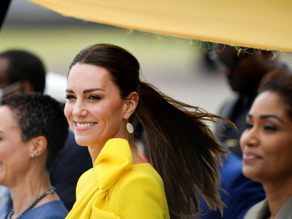 Foto: Kate Middleton, en Jamaica. (Reuters/Toby Melville)