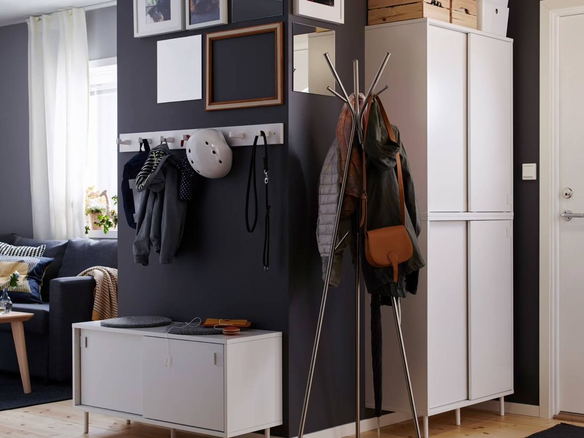 Foto: Soluciones de Ikea para recibidores pequeños. (Cortesía/Ikea)