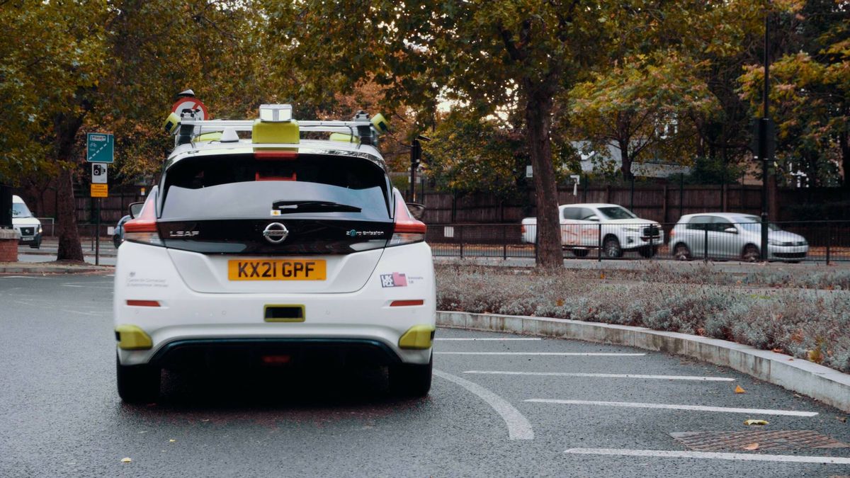 La futura movilidad autónoma se prueba por las calles de Londres con el Nissan Leaf