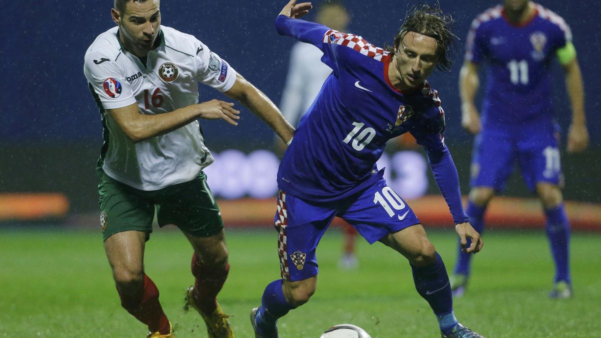 La selección croata confirma que Modric sufre un edema en el abductor