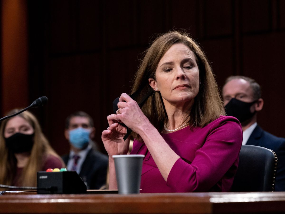Foto: La jueza Amy Coney Barrett. (Reuters)