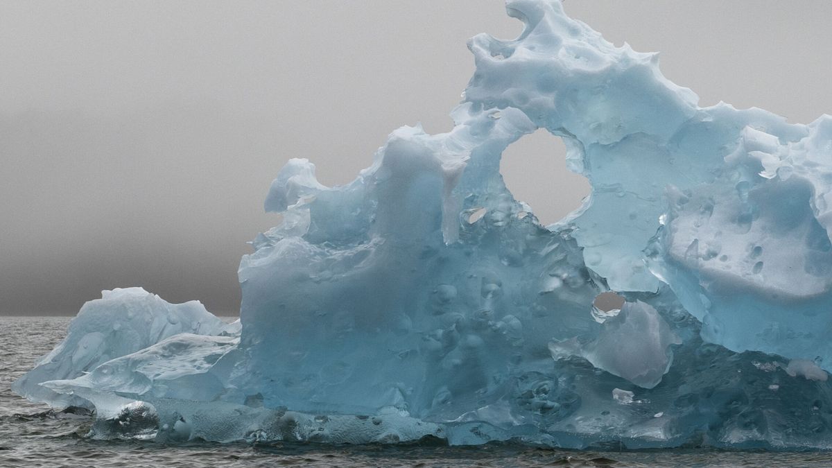 Una plataforma de hielo de más de 1.200 km² se rompe en miles de icebergs en la Antártida