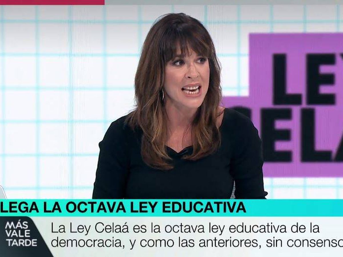 Foto: Mamen Mendizábal, presentadora de 'Más vale tarde'. (Atresmedia)