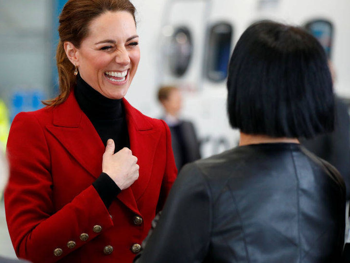 Kate Middleton en Gales, en mayo de 2019. (Getty)