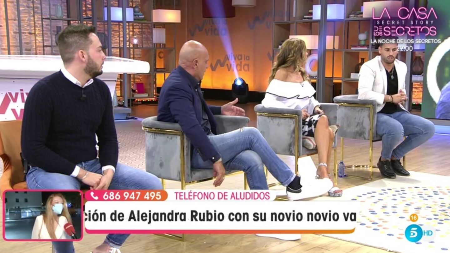 Avilés, Matamoros y Asraf. (Telecinco).